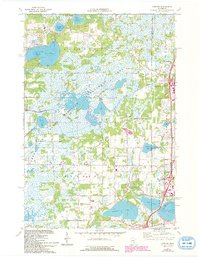 Linwood 1974 topographic map thumbnail