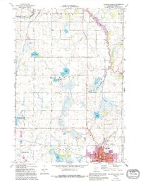 Litchfield North 1967 topographic map thumbnail