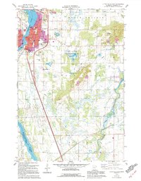 Little Falls East 1978 topographic map thumbnail