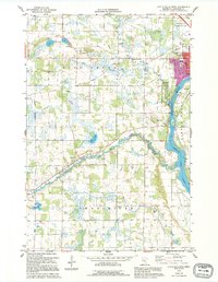 Little Falls West 1978 topographic map thumbnail