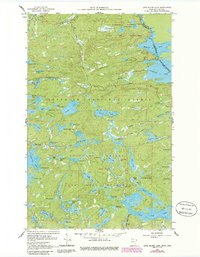 Long Island Lake 1960 topographic map thumbnail