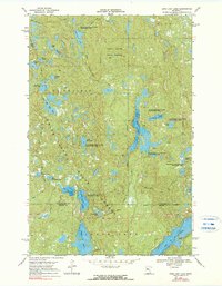 Long Lost Lake 1969 topographic map thumbnail