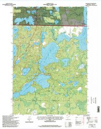 Longville 1996 topographic map thumbnail