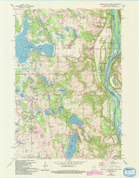 Marine On St. Croix 1967 topographic map thumbnail