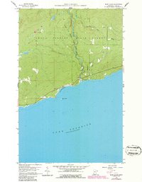 Marr Island 1960 topographic map thumbnail
