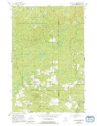 Mc Carthy Creek 1954 topographic map thumbnail