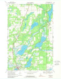 Menahga 1969 topographic map thumbnail