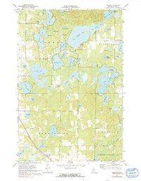 Mildred 1970 topographic map thumbnail