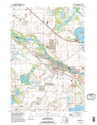 Monticello 1991 topographic map thumbnail