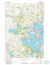 Mound 1958 topographic map thumbnail