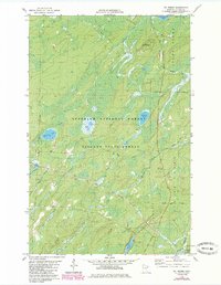 Mt Weber 1982 topographic map thumbnail