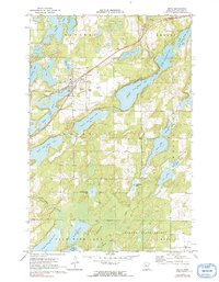 Nevis 1970 topographic map thumbnail