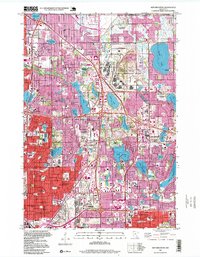 New Brighton 1997 topographic map thumbnail