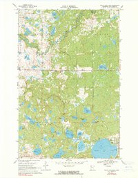North Twin Lake 1969 topographic map thumbnail