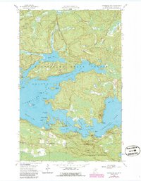 Norwegian Bay 1964 topographic map thumbnail