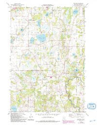 Nowthen 1974 topographic map thumbnail