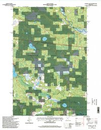 Nushka Lake 1996 topographic map thumbnail