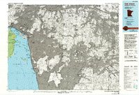 Oak Island 1985 topographic map thumbnail