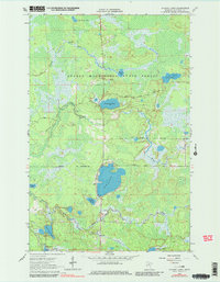 O'Leary Lake 1964 topographic map thumbnail