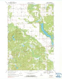 Osage 1969 topographic map thumbnail