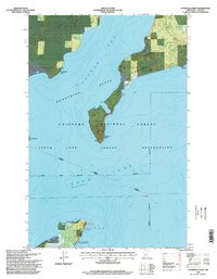 Ottertail Point 1996 topographic map thumbnail