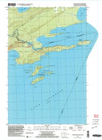 Pigeon Point 1999 topographic map thumbnail