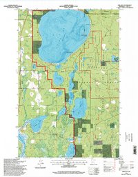 Pike Bay 1996 topographic map thumbnail