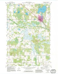 Pine River 1959 topographic map preview