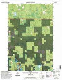 Pomroy 1996 topographic map thumbnail