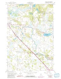 Randall East 1956 topographic map thumbnail