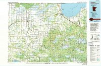 Roseau 1976 topographic map preview