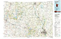 St. Cloud 1986 topographic map thumbnail