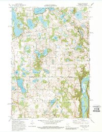 Scandia 1974 topographic map thumbnail