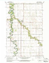 Shelly 1963 topographic map preview