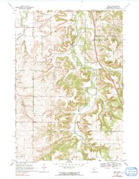 Sogn 1968 topographic map thumbnail