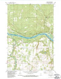 Sunrise 1983 topographic map preview