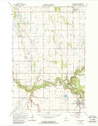 Twin Valley 1965 topographic map thumbnail
