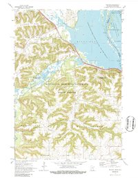 Weaver 1972 topographic map preview