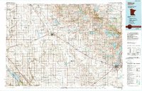Willmar 1986 topographic map thumbnail