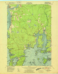 Addison 1951 topographic map preview