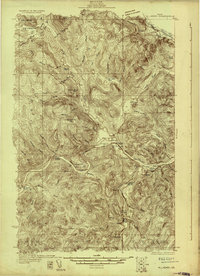Allagash 1930 topographic map thumbnail