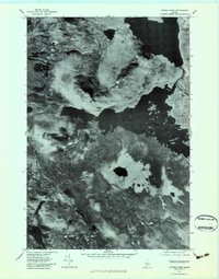 Attean Pond 1977 topographic map thumbnail