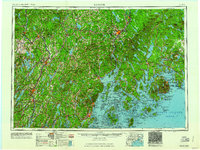 Bangor 1961 topographic map thumbnail