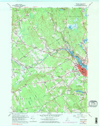 Belfast 1960 topographic map thumbnail