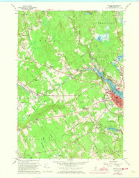 Belfast 1960 topographic map thumbnail