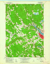 Belfast 1960 topographic map thumbnail
