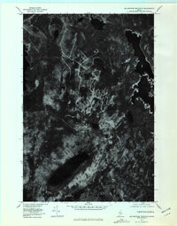 Big Spencer Mountain 1977 topographic map thumbnail