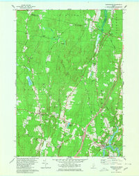 Bowdoinham 1980 topographic map thumbnail