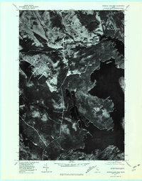 Brassua Lake West 1977 topographic map thumbnail