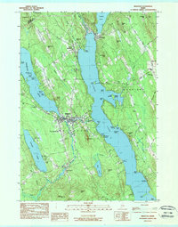 Bridgton 1983 topographic map thumbnail
